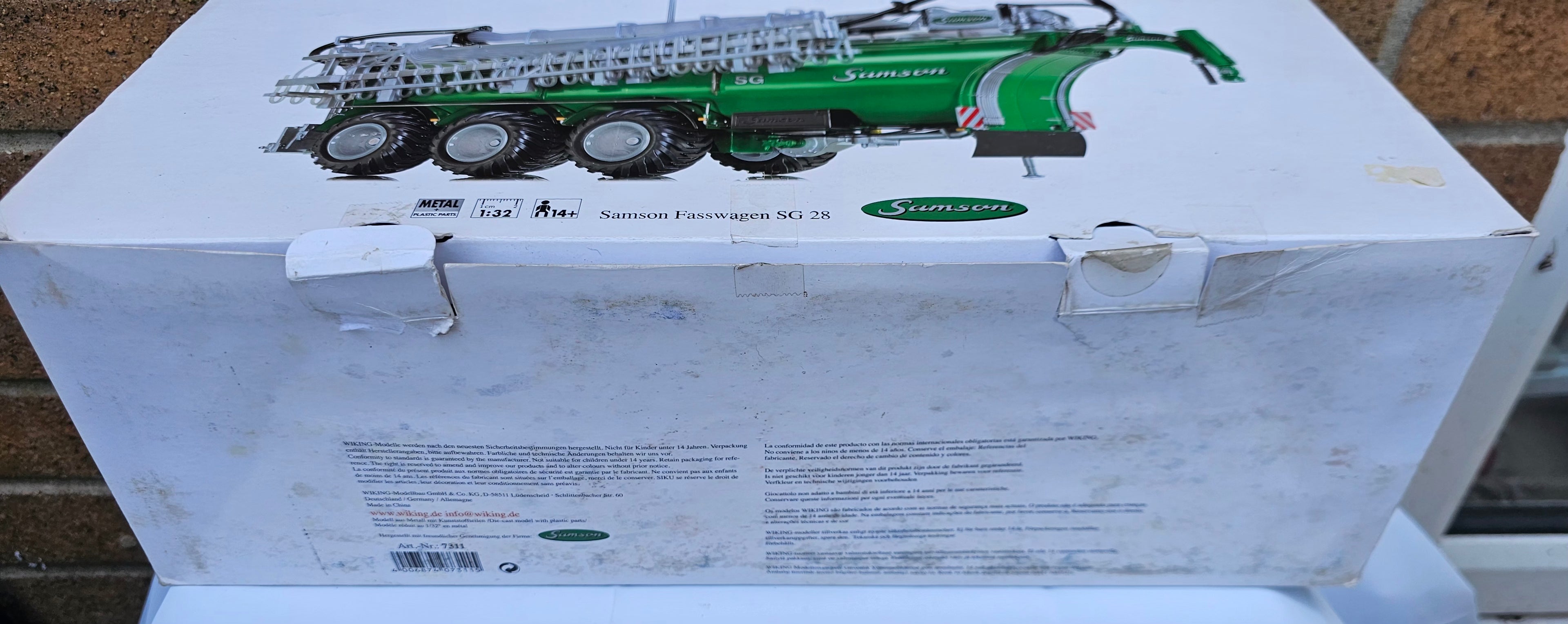 Wiking Samson SG 28 Tri Axle Slurry Tanker