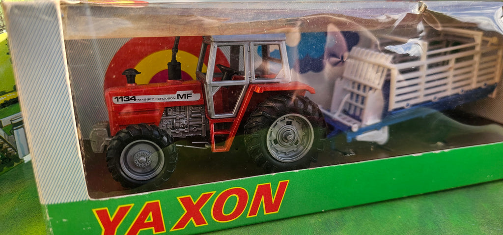 Yaxon Massey Ferguson 1134 Tractor With Hay Loader Set