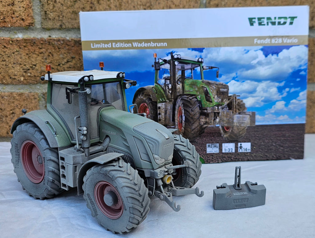 Wiking Fendt 828 Vario Tractor Weathered Limited Edition