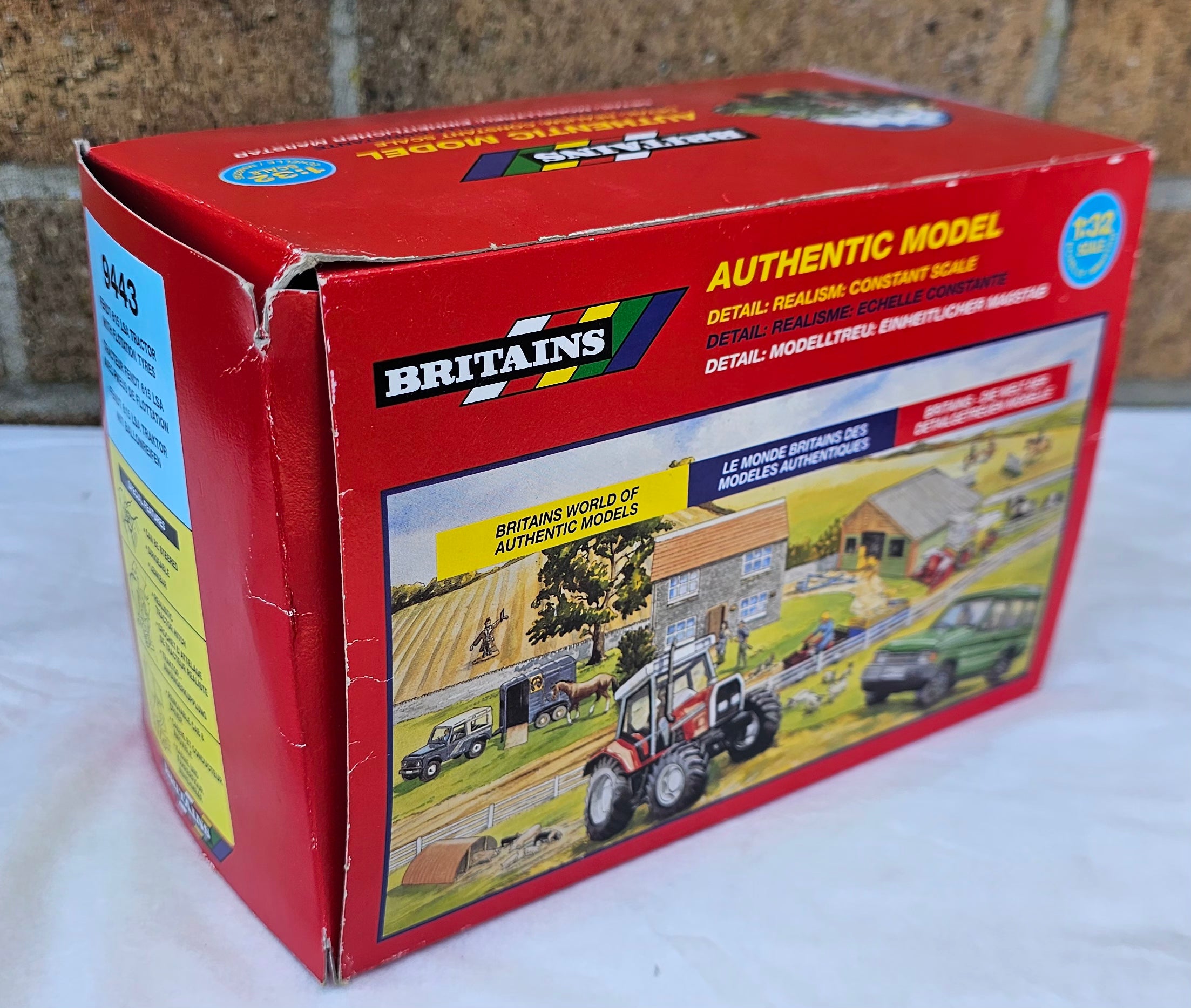 Britains Fendt 615 LSA with Floatation Tyres 9443