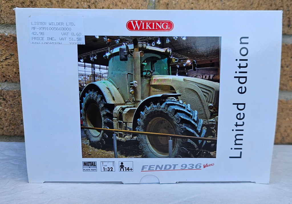 Wiking Fendt 936 Vario Max Wild Weathered Limited Edition