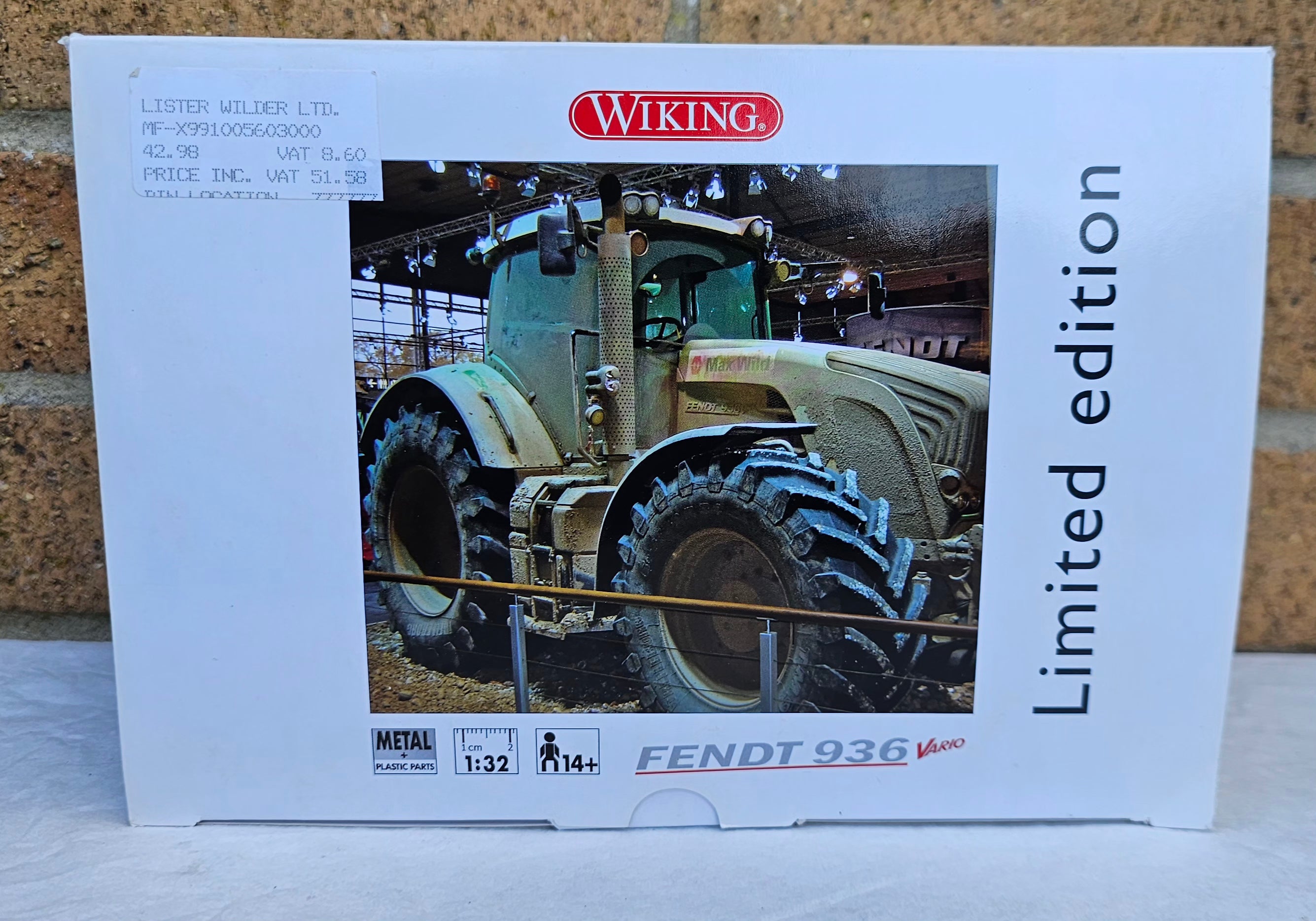 Wiking Fendt 936 Vario Max Wild Weathered Limited Edition