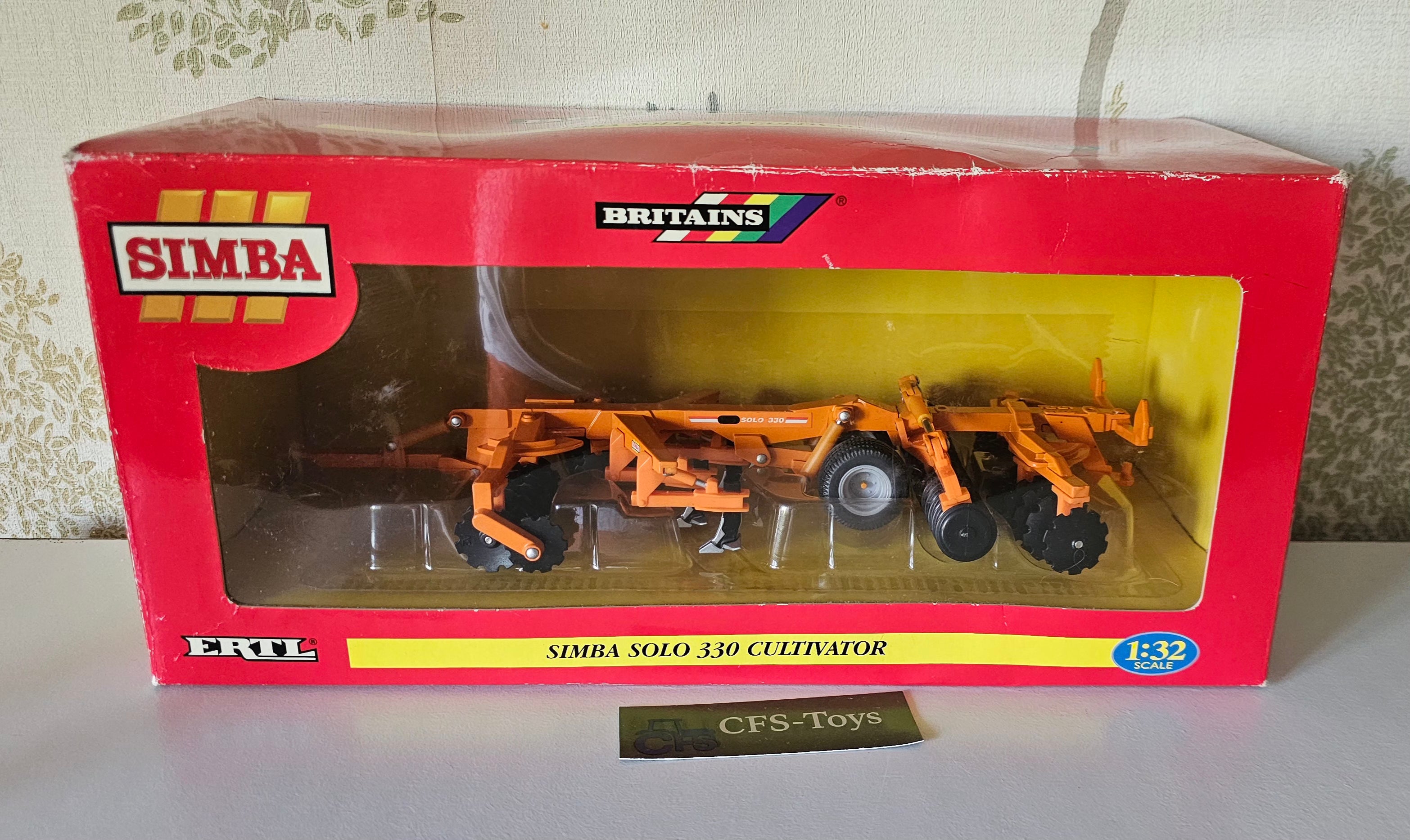 Britains Simba Solo 330 Cultivator 40996