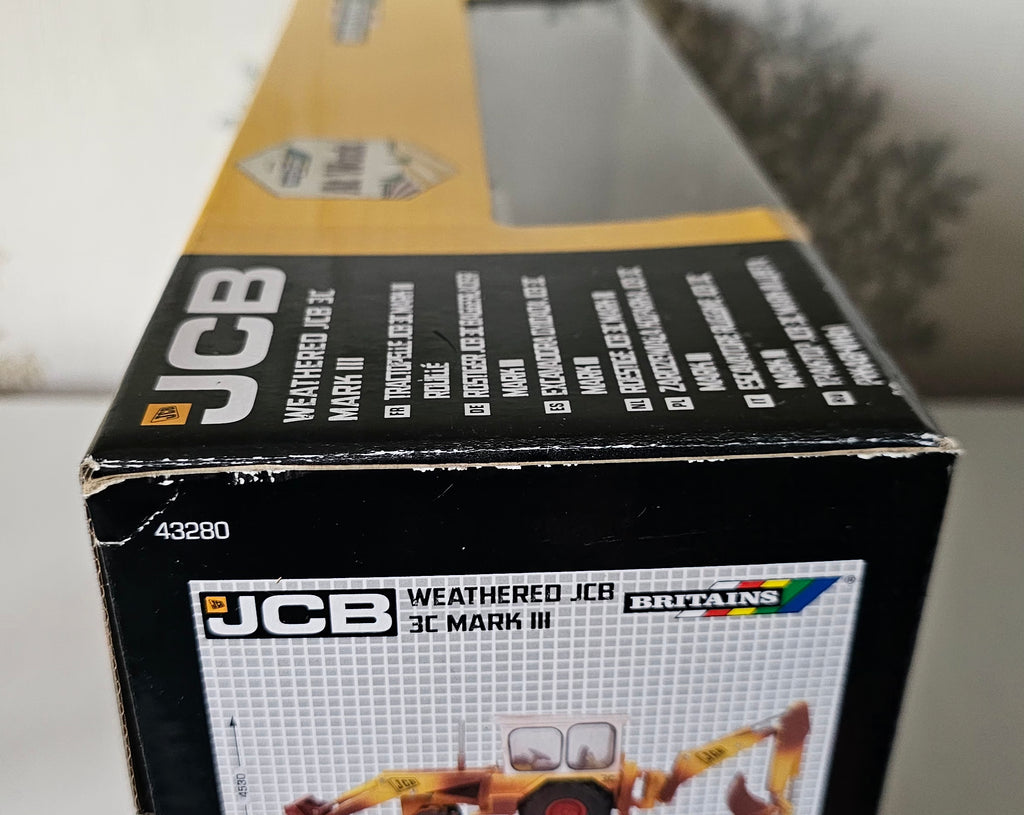 Britains JCB Weathered 3C Mark III 43280