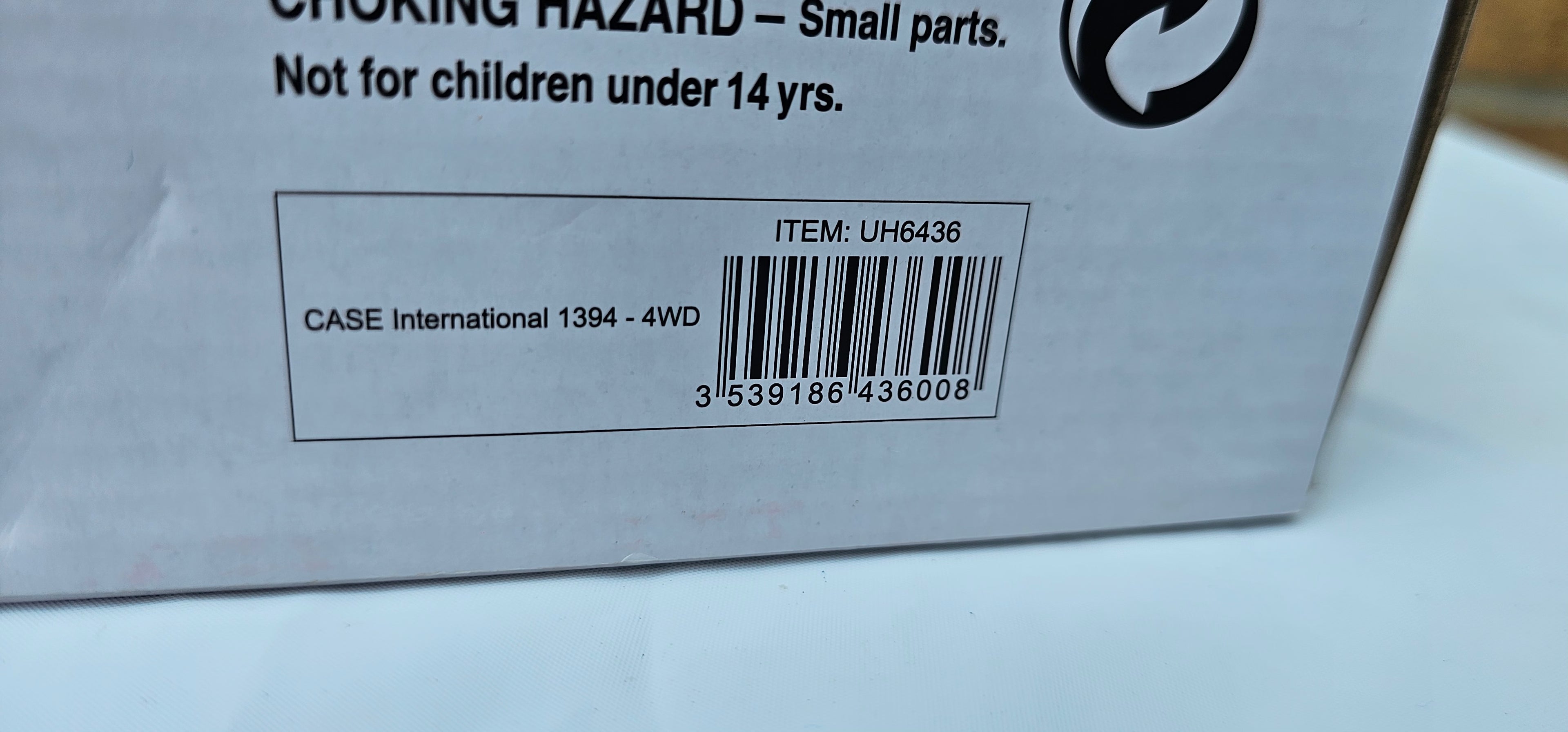 Universal Hobbies Case 1394 4WD Tractor UH6436